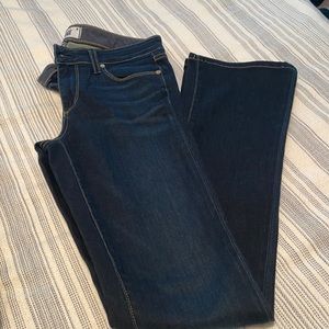 Paige Manhattan boot cut dark wash